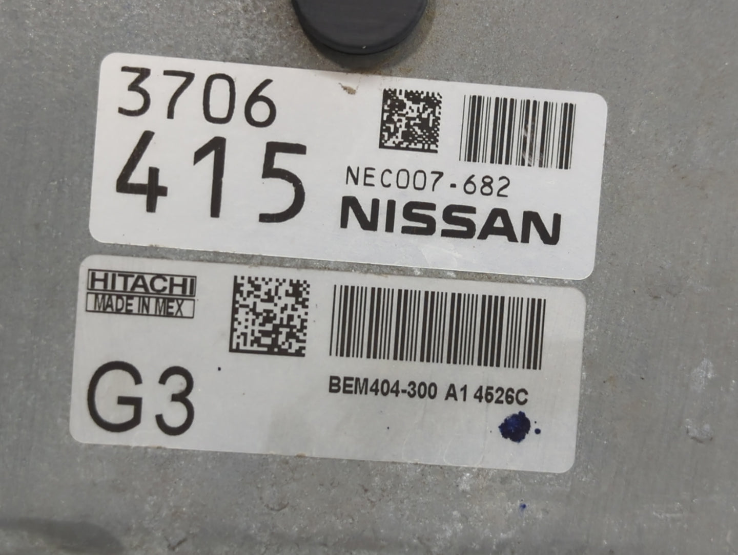 2013-2015 Nissan Sentra PCM Engine Control Computer ECU ECM PCU OEM P/N:NEC007-682 NEC001-663 Fits Fits 2013 2014 2015 OEM U