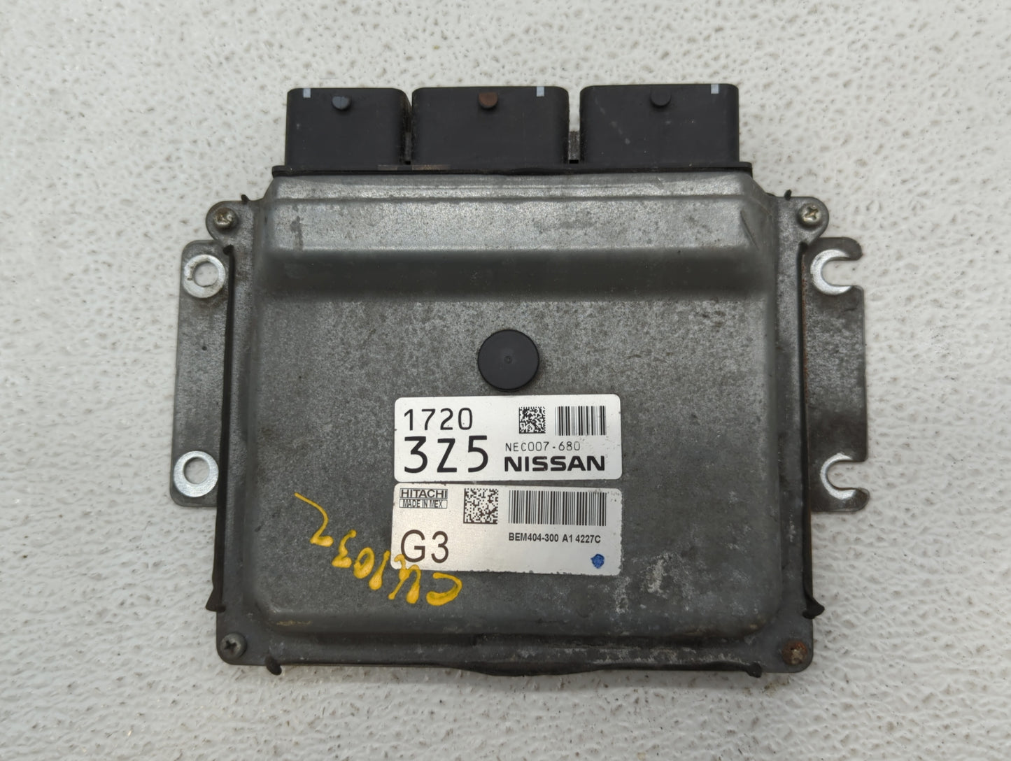 2013-2015 Nissan Sentra PCM Engine Control Computer ECU ECM PCU OEM P/N:NEC007-682 NEC001-663 Fits Fits 2013 2014 2015 OEM U
