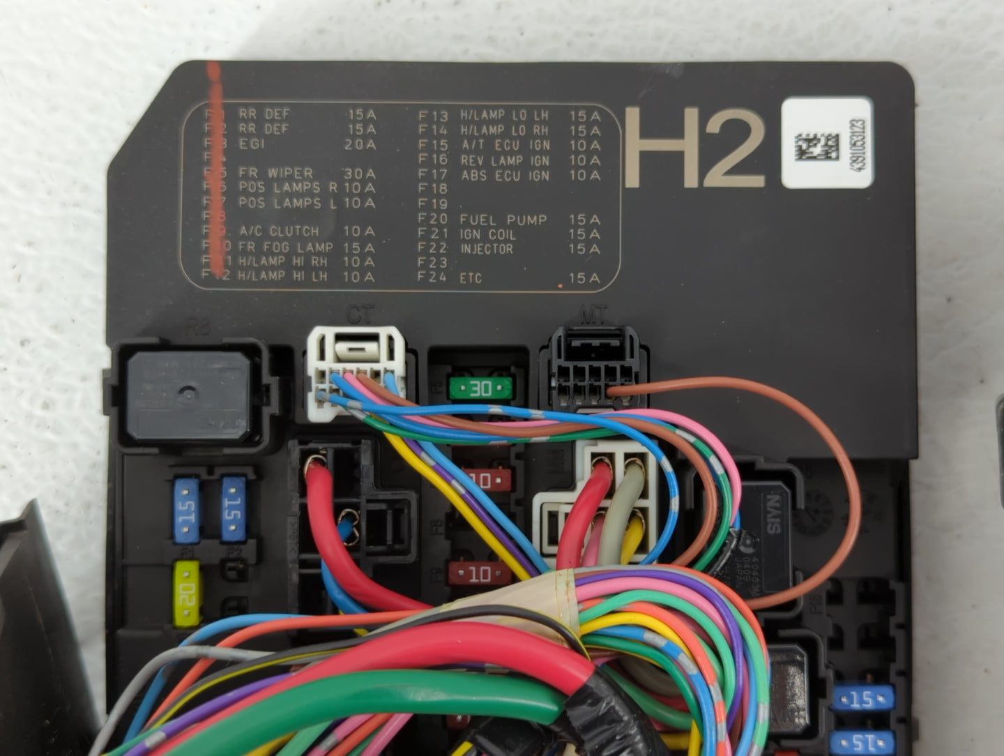 2013-2019 Nissan Sentra Fusebox Fuse Box Panel Relay Module P/N:284B7 3RA1B 284B7 3RA1A Fits OEM Used Auto Parts - Oemusedau