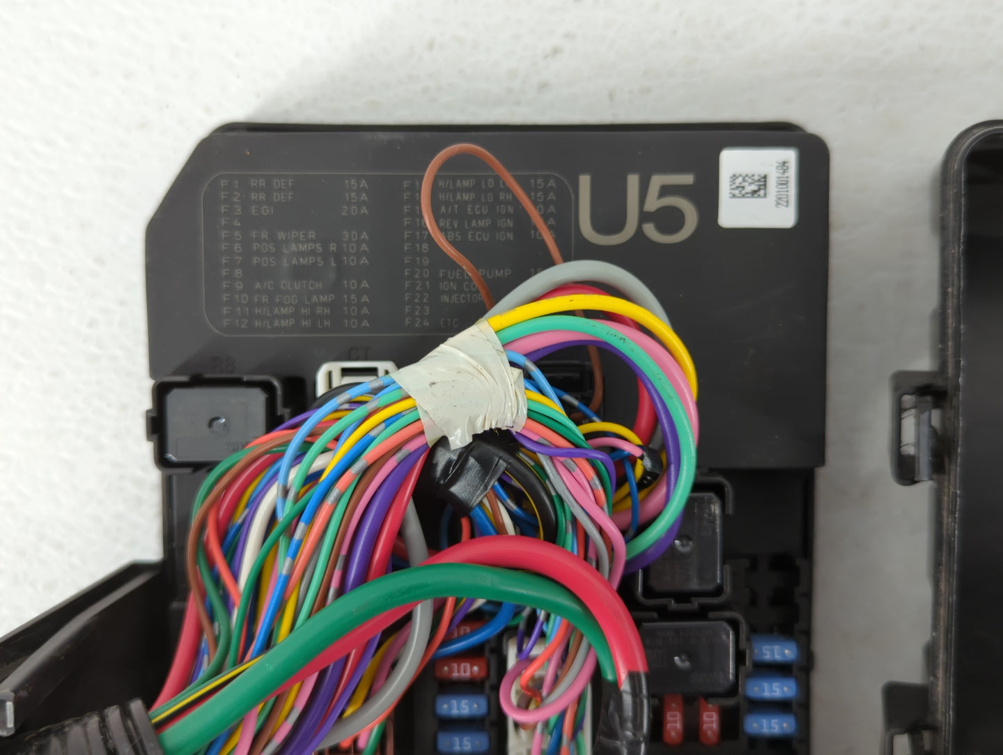 2013-2019 Nissan Sentra Fusebox Fuse Box Panel Relay Module P/N:284B7 3SG1C 284B7 3RA1B Fits OEM Used Auto Parts - Oemusedau