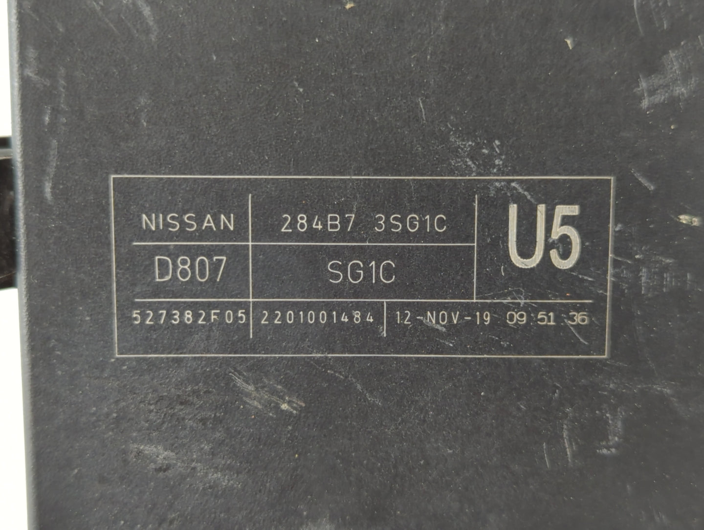 2013-2019 Nissan Sentra Fusebox Fuse Box Panel Relay Module P/N:284B7 3SG1C 284B7 3RA1B Fits OEM Used Auto Parts - Oemusedau