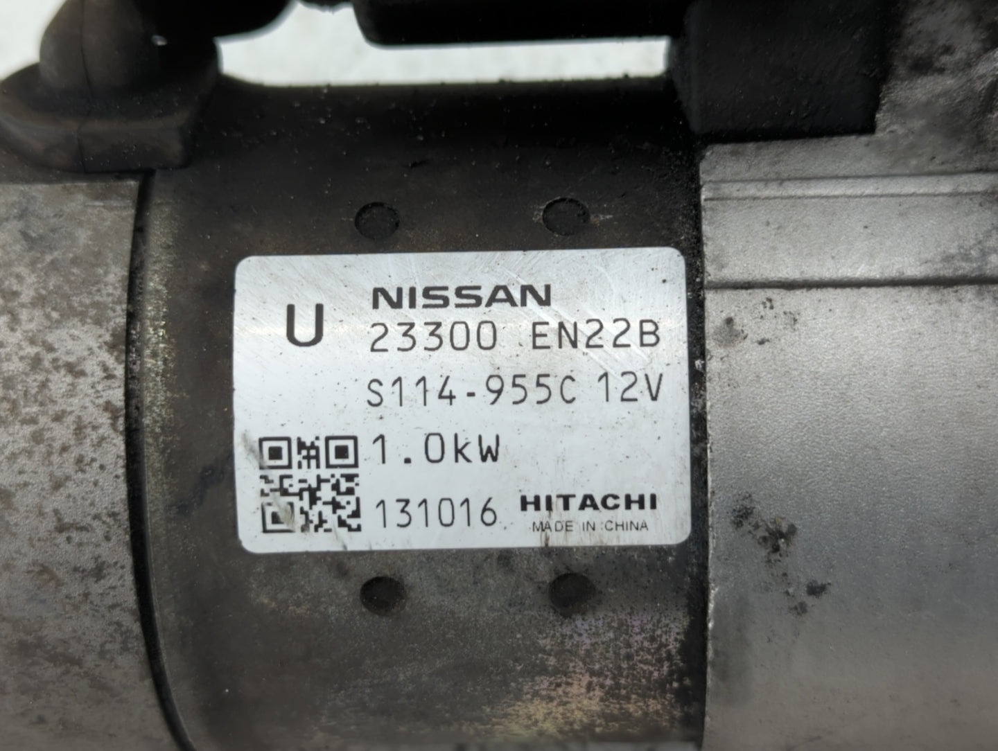 2013-2019 Nissan Sentra Car Starter Motor Solenoid OEM P/N:23300 EN22B Fits Fits 2013 2014 2015 2016 2017 2018 2019 2020 OEM