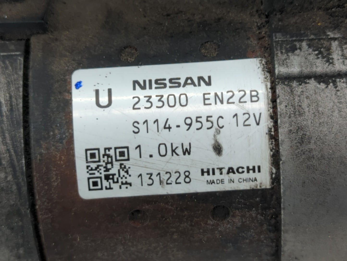 2013-2019 Nissan Sentra Car Starter Motor Solenoid OEM P/N:23300 EN22B Fits Fits 2013 2014 2015 2016 2017 2018 2019 2020 OEM
