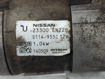 2013-2019 Nissan Sentra Car Starter Motor Solenoid OEM P/N:23300 EN22B Fits Fits 2013 2014 2015 2016 2017 2018 2019 2020 OEM Used Auto Parts