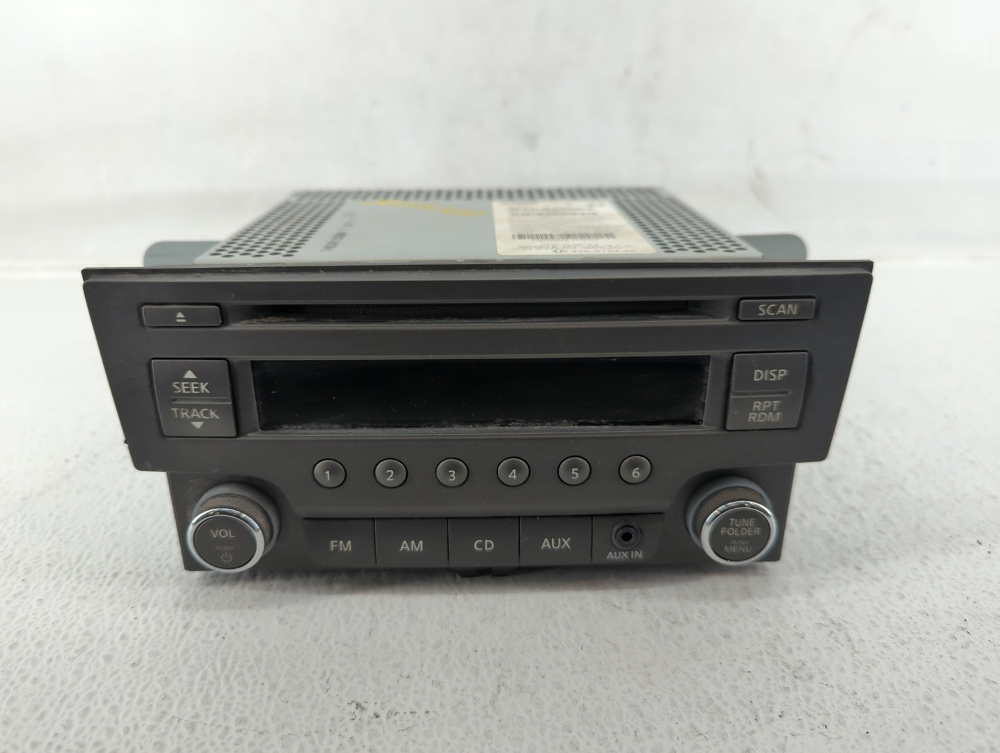 2013-2014 Nissan Sentra Radio AM FM Cd Player Receiver Replacement P/N:28185 3RA2A 28185 3RA2D Fits Fits 2013 2014 OEM Used 