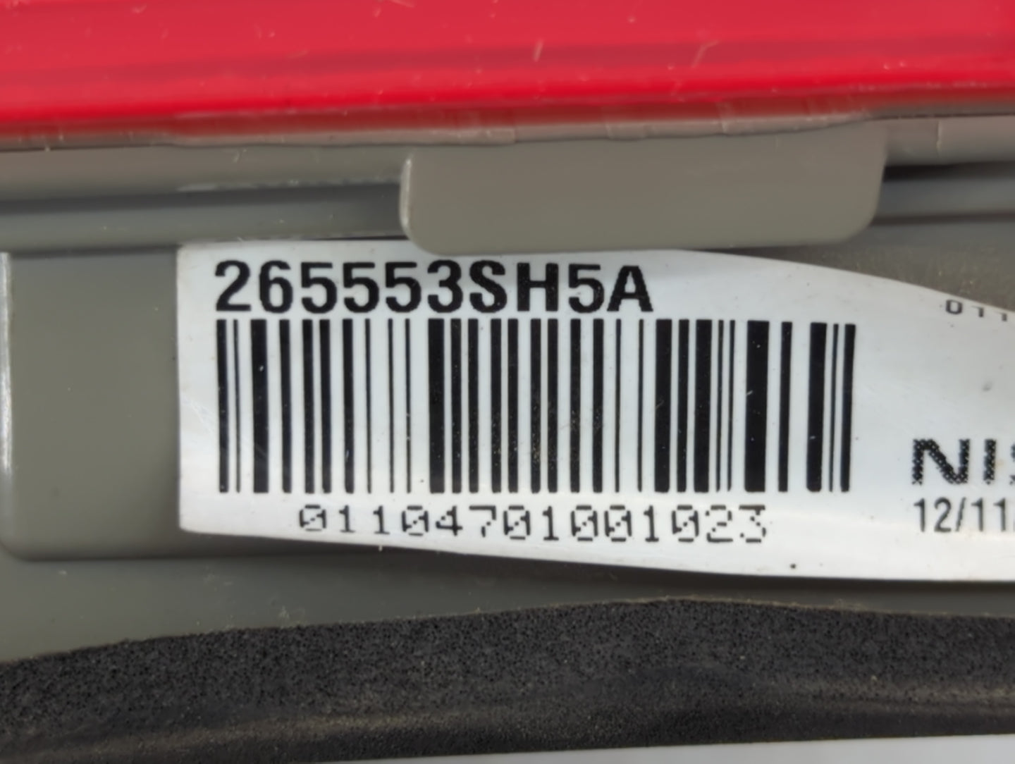 2013-2015 Nissan Sentra Tail Light Assembly Driver Left OEM Fits Fits 2013 2014 2015 OEM Used Auto Parts - Oemusedautoparts1