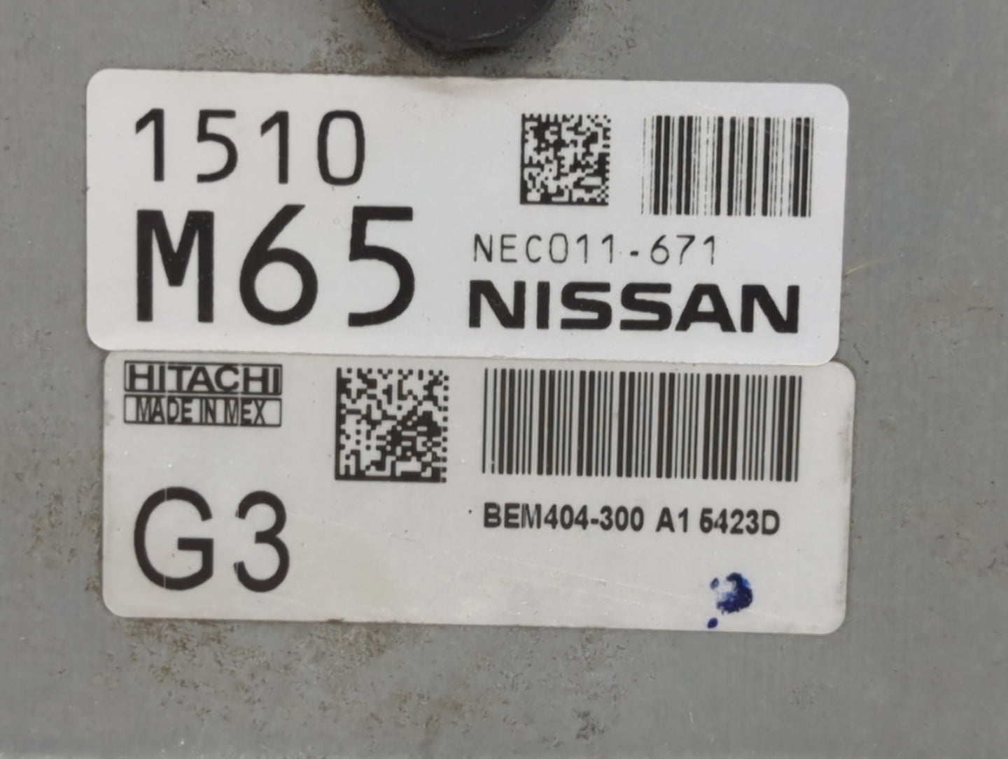 2013-2015 Nissan Sentra PCM Engine Control Computer ECU ECM PCU OEM P/N:NEC007-680 NEC007-679 Fits Fits 2013 2014 2015 OEM U