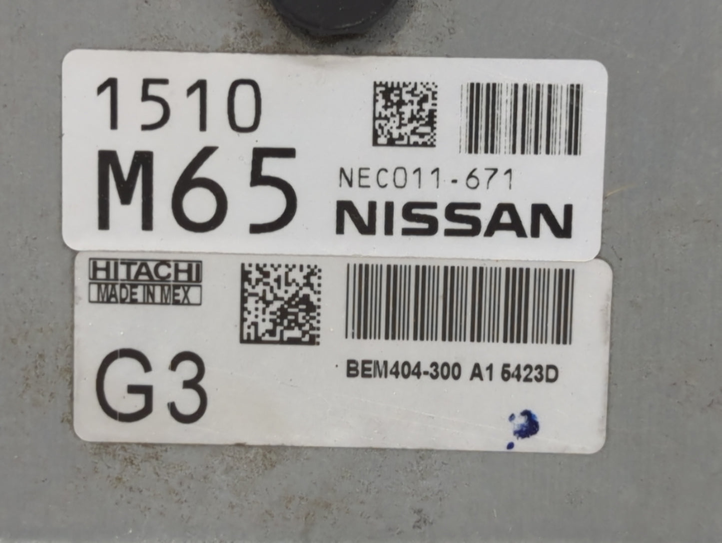 2013-2015 Nissan Sentra PCM Engine Control Computer ECU ECM PCU OEM P/N:NEC007-680 NEC007-679 Fits Fits 2013 2014 2015 OEM U