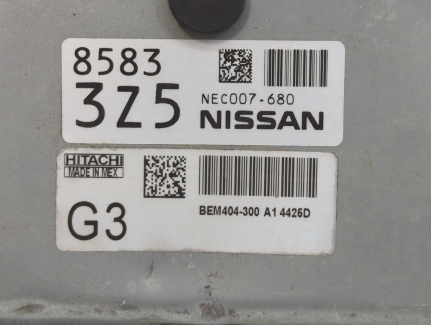 2013-2015 Nissan Sentra PCM Engine Control Computer ECU ECM PCU OEM P/N:NEC007-680 NEC007-679 Fits Fits 2013 2014 2015 OEM U