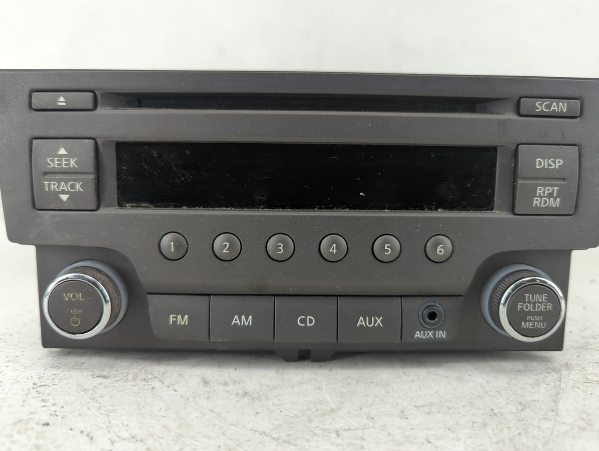 2013-2014 Nissan Sentra Am Fm Cd Player Radio Receiver 573001 - Oemusedautoparts1.com