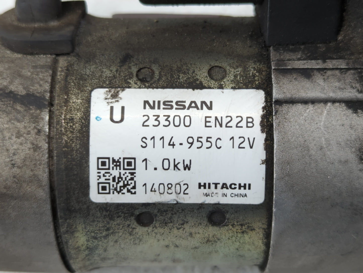 2013-2019 Nissan Sentra Car Starter Motor Solenoid OEM P/N:23300 EN22B Fits Fits 2013 2014 2015 2016 2017 2018 2019 2020 OEM
