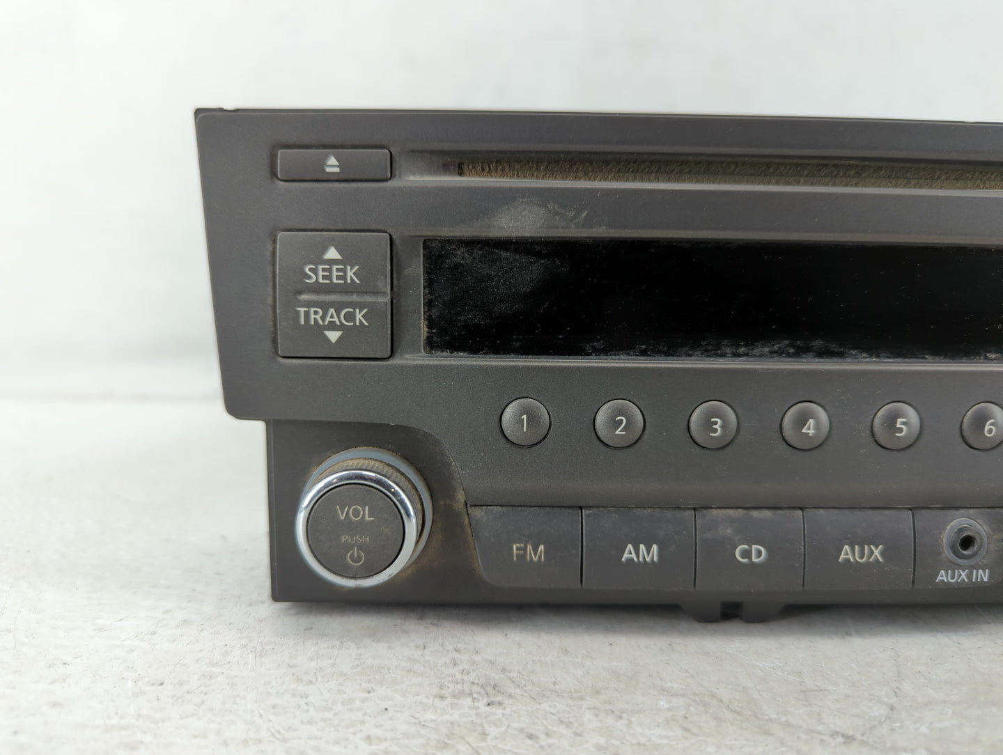 2014 Nissan Sentra Radio AM FM Cd Player Receiver Replacement P/N:28185 3RA2A Fits Fits 2015 OEM Used Auto Parts - Oemusedau