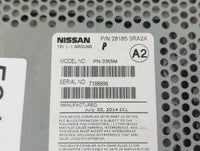 2014 Nissan Sentra Radio AM FM Cd Player Receiver Replacement P/N:28185 3RA2A Fits Fits 2015 OEM Used Auto Parts - Oemusedau