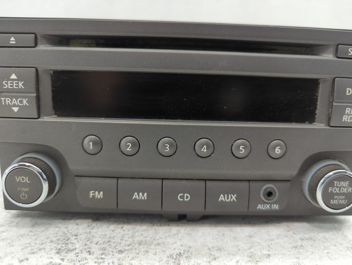 2013-2014 Nissan Sentra Am Fm Cd Player Radio Receiver 596358 - Oemusedautoparts1.com