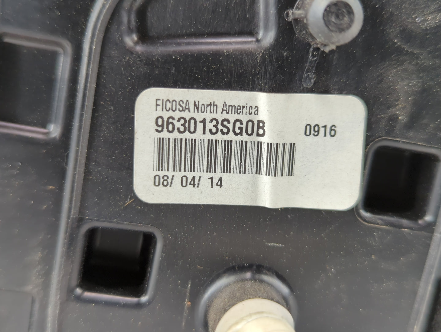 2013-2015 Nissan Sentra Passenger Right Side View Manual Door Mirror - Oemusedautoparts1.com