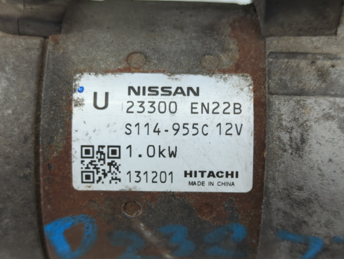 2013-2019 Nissan Sentra Car Starter Motor Solenoid OEM P/N:S114-955C 23300 EN22B Fits Fits 2013 2014 2015 2016 2017 2018 201