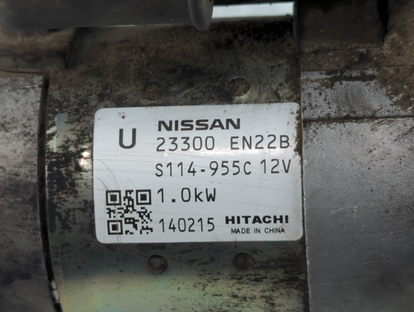 2013-2019 Nissan Sentra Car Starter Motor Solenoid OEM P/N:23300 EN22B Fits Fits 2013 2014 2015 2016 2017 2018 2019 2020 OEM