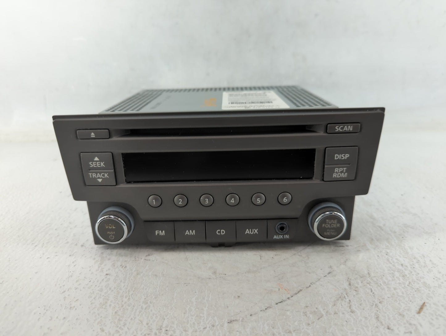 2013-2014 Nissan Sentra Radio AM FM Cd Player Receiver Replacement P/N:28185 3RA2A Fits Fits 2013 2014 OEM Used Auto Parts -