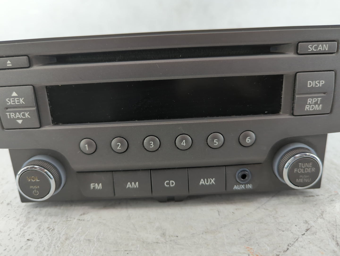 2013-2014 Nissan Sentra Radio AM FM Cd Player Receiver Replacement P/N:28185 3RA2A Fits Fits 2013 2014 OEM Used Auto Parts -
