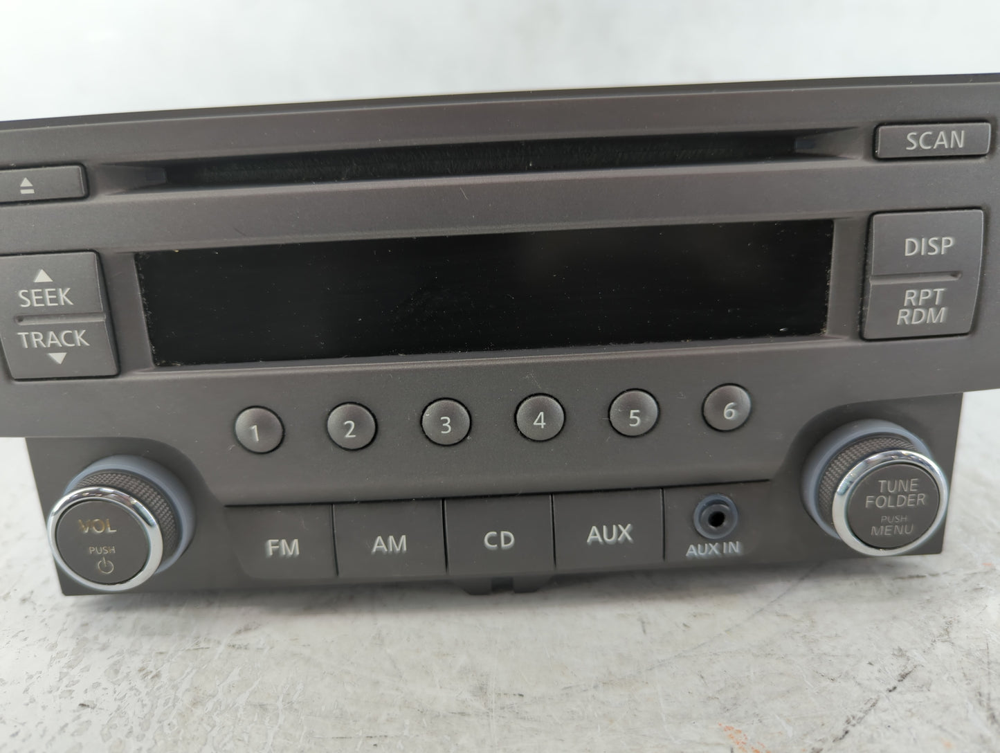 2013-2014 Nissan Sentra Radio AM FM Cd Player Receiver Replacement P/N:28185 3RA2A Fits Fits 2013 2014 OEM Used Auto Parts -