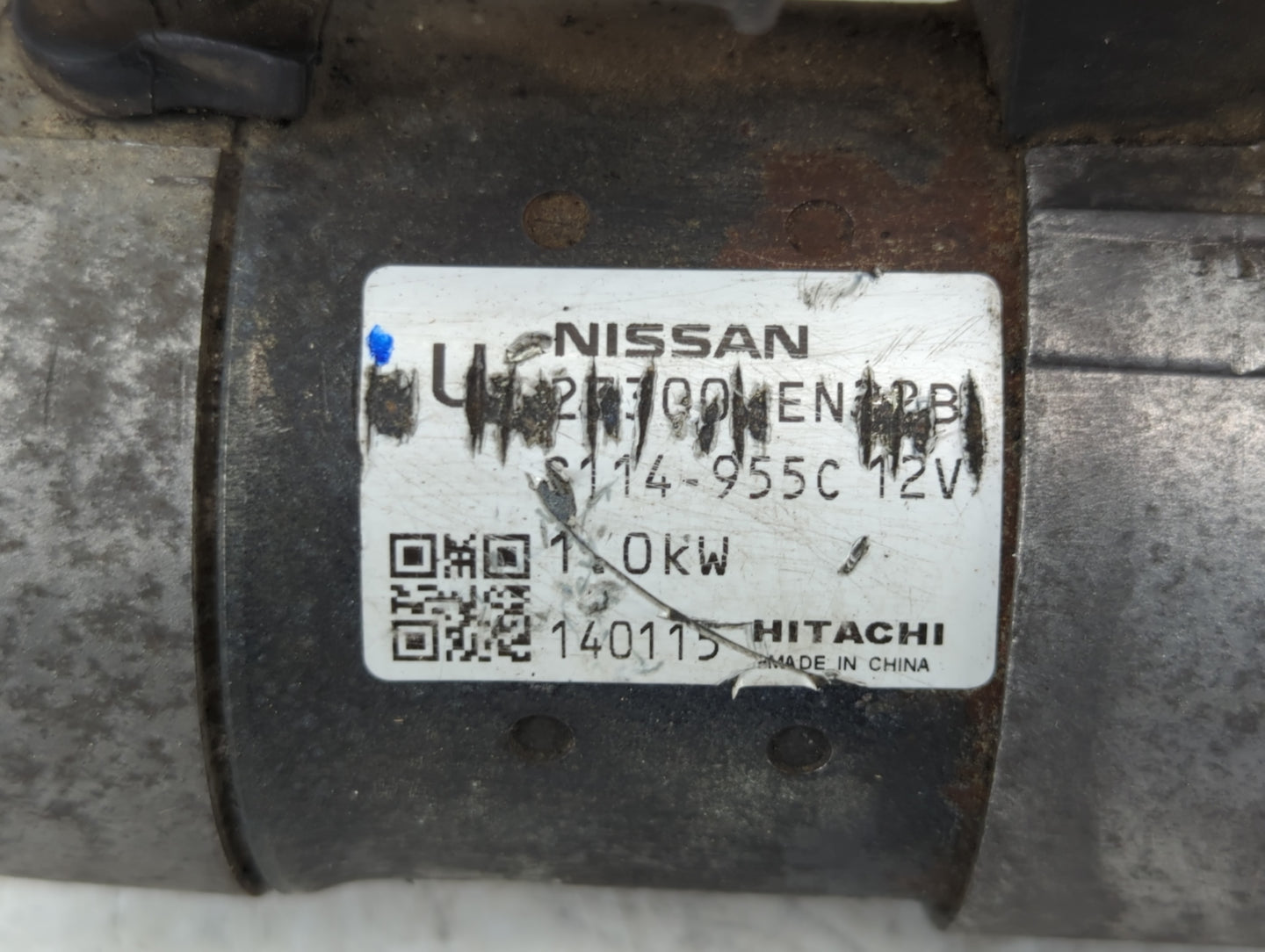 2013-2019 Nissan Sentra Car Starter Motor Solenoid OEM P/N:S114-955C 12V Fits Fits 2013 2014 2015 2016 2017 2018 2019 2020 O