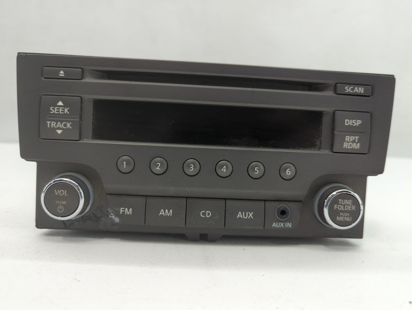2013-2014 Nissan Sentra Radio AM FM Cd Player Receiver Replacement P/N:28185 3RA2A Fits Fits 2013 2014 OEM Used Auto Parts -