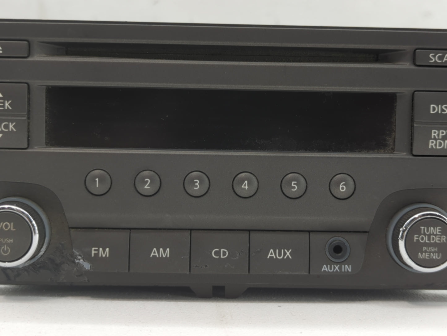 2013-2014 Nissan Sentra Radio AM FM Cd Player Receiver Replacement P/N:28185 3RA2A Fits Fits 2013 2014 OEM Used Auto Parts -