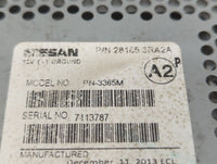 2013-2014 Nissan Sentra Radio AM FM Cd Player Receiver Replacement P/N:28185 3RA2A Fits Fits 2013 2014 OEM Used Auto Parts -