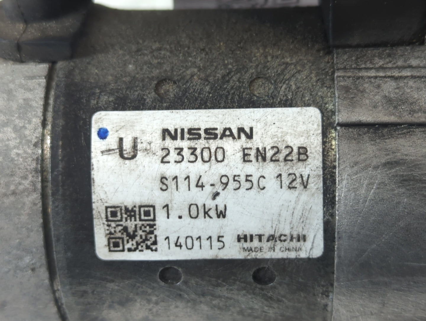 2013-2019 Nissan Sentra Car Starter Motor Solenoid OEM P/N:S114-955C 23300 EN22B Fits Fits 2013 2014 2015 2016 2017 2018 201