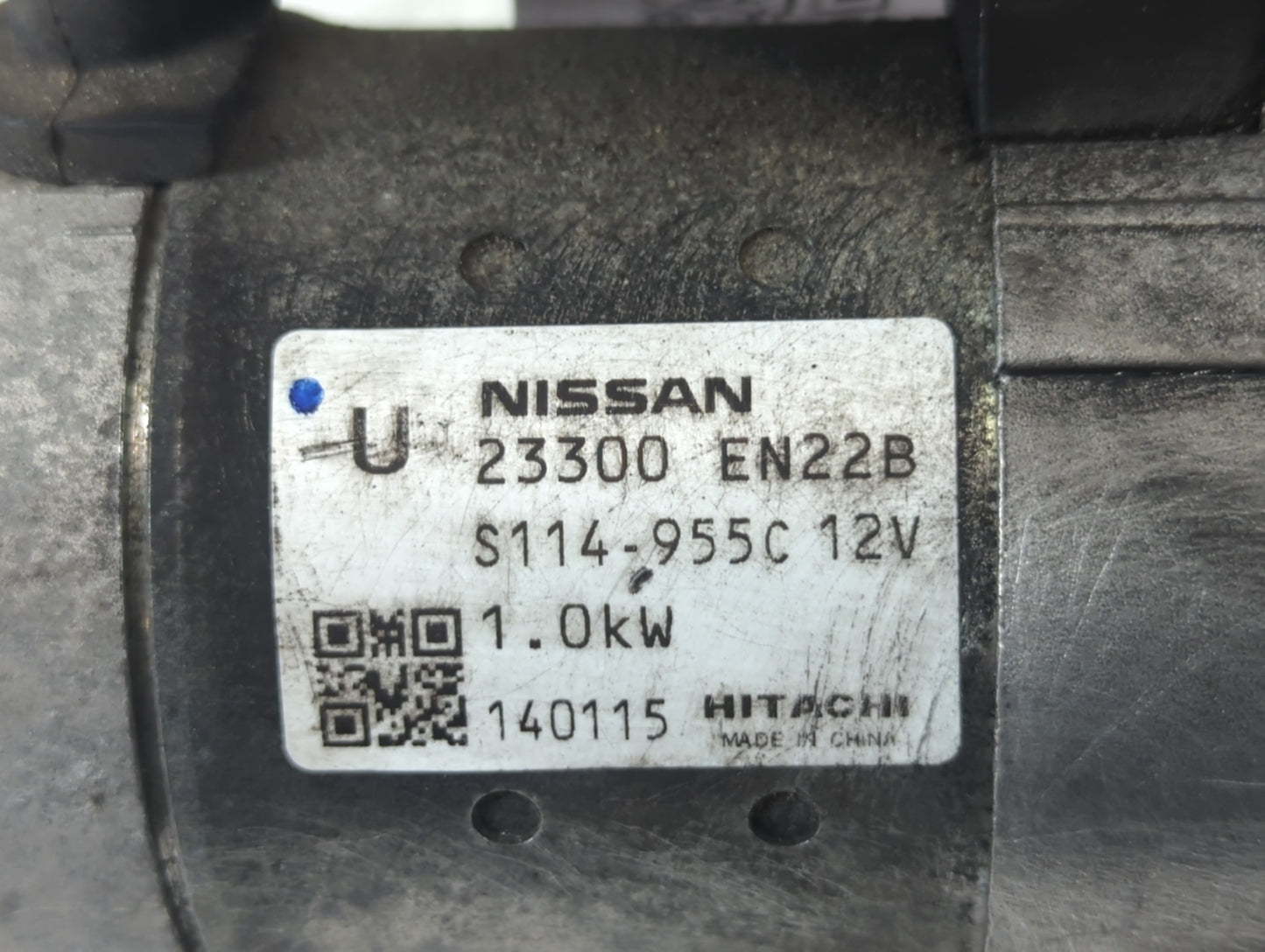 2013-2019 Nissan Sentra Car Starter Motor Solenoid OEM P/N:S114-955C 23300 EN22B Fits Fits 2013 2014 2015 2016 2017 2018 201