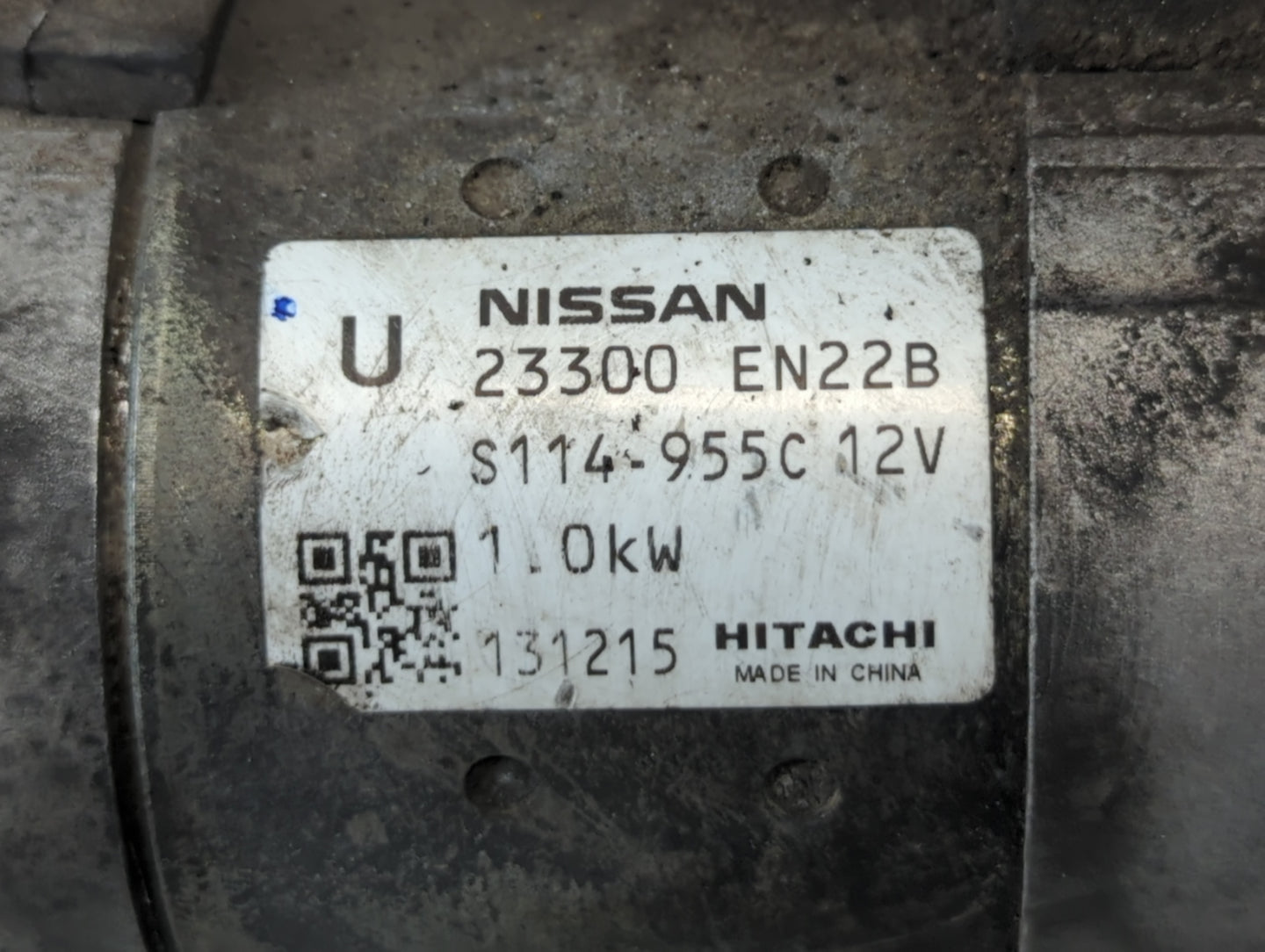 2013-2019 Nissan Sentra Car Starter Motor Solenoid OEM P/N:23300 EN22B Fits Fits 2013 2014 2015 2016 2017 2018 2019 2020 OEM