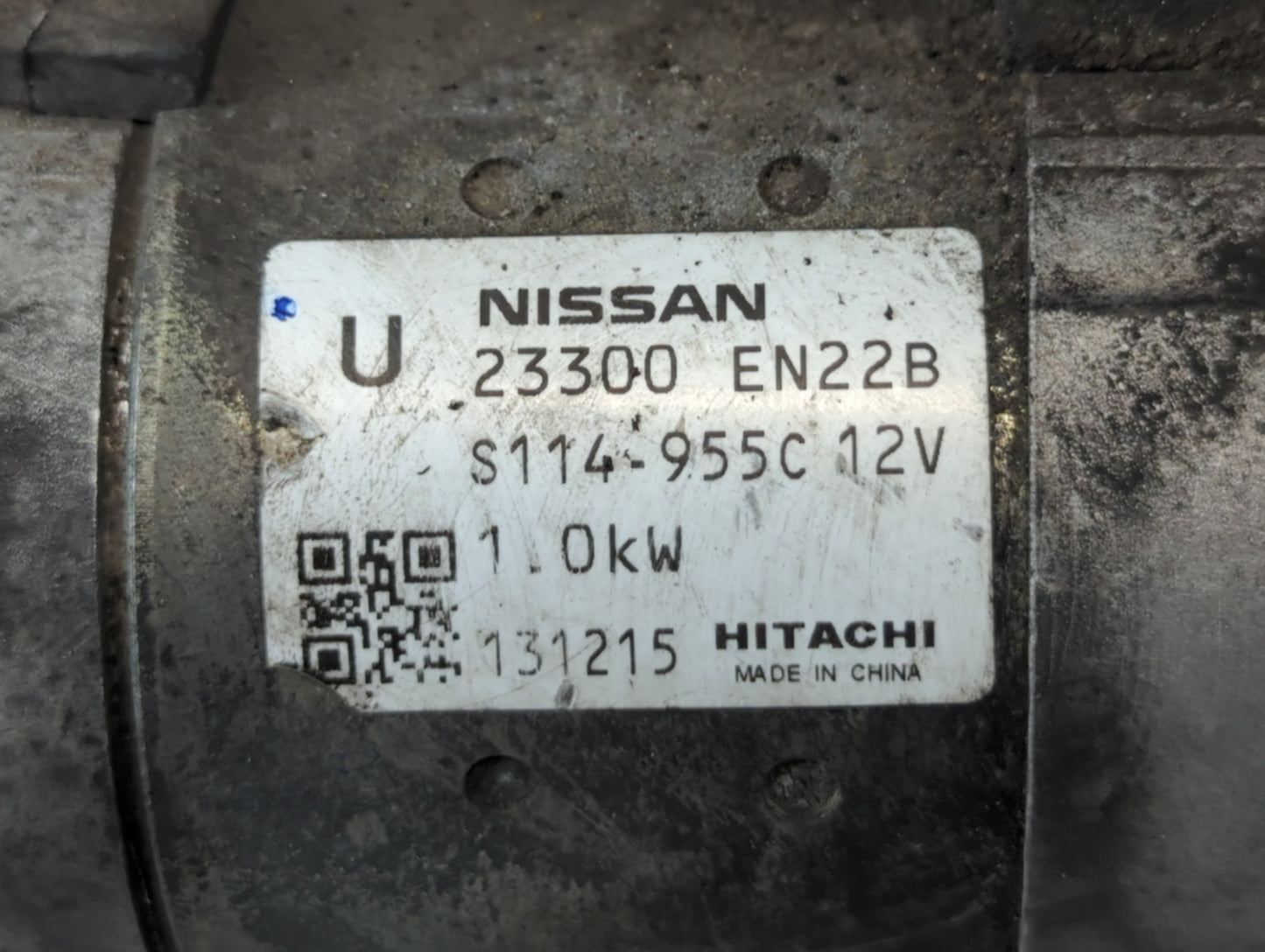 2013-2019 Nissan Sentra Car Starter Motor Solenoid OEM P/N:23300 EN22B Fits Fits 2013 2014 2015 2016 2017 2018 2019 2020 OEM