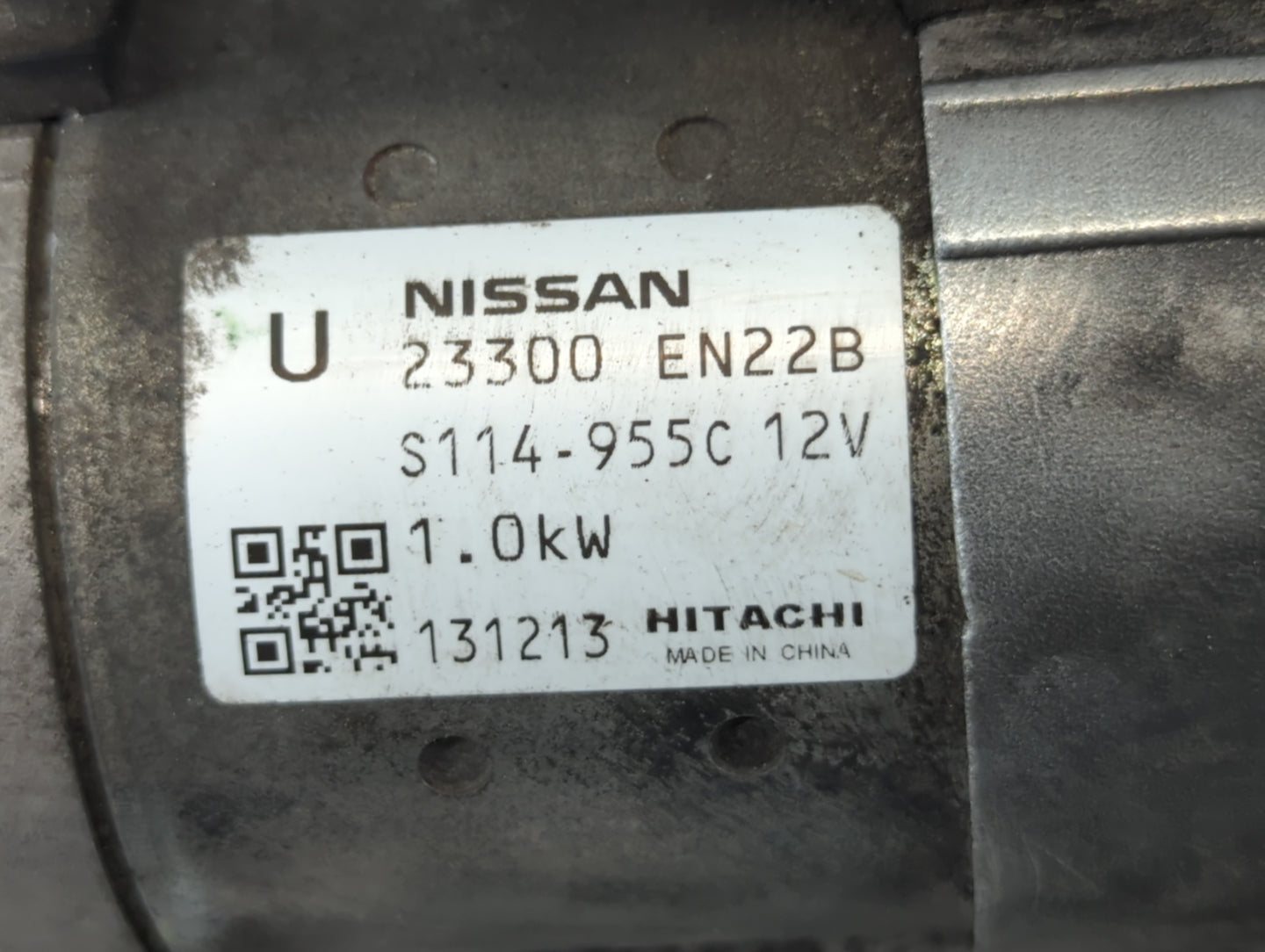 2013-2019 Nissan Sentra Car Starter Motor Solenoid OEM P/N:23300 EN22B Fits Fits 2013 2014 2015 2016 2017 2018 2019 2020 OEM