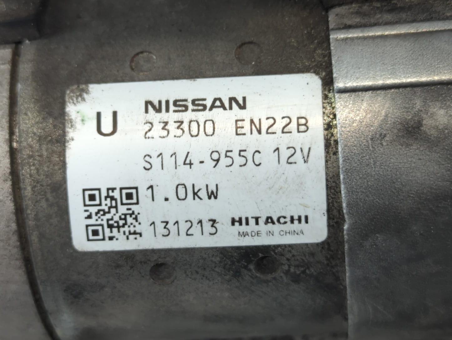 2013-2019 Nissan Sentra Car Starter Motor Solenoid OEM P/N:23300 EN22B Fits Fits 2013 2014 2015 2016 2017 2018 2019 2020 OEM