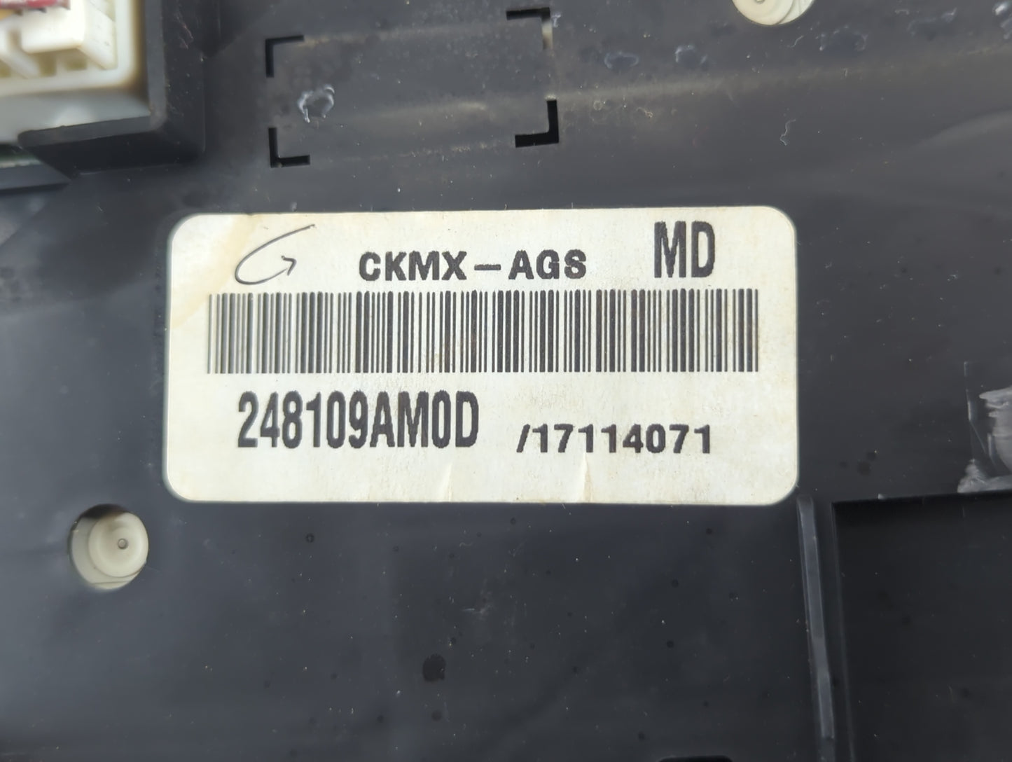 2014-2015 Nissan Sentra Instrument Cluster Speedometer Gauges P/N:248109AM0D CKMX-AGS Fits Fits 2014 2015 OEM Used Auto Part