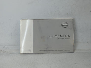 2014 Nissan Sentra Owners Manual Book Guide OEM Used Auto Parts