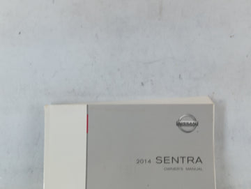 2014 Nissan Sentra Owners Manual Book Guide OEM Used Auto Parts - Oemusedautoparts1.com