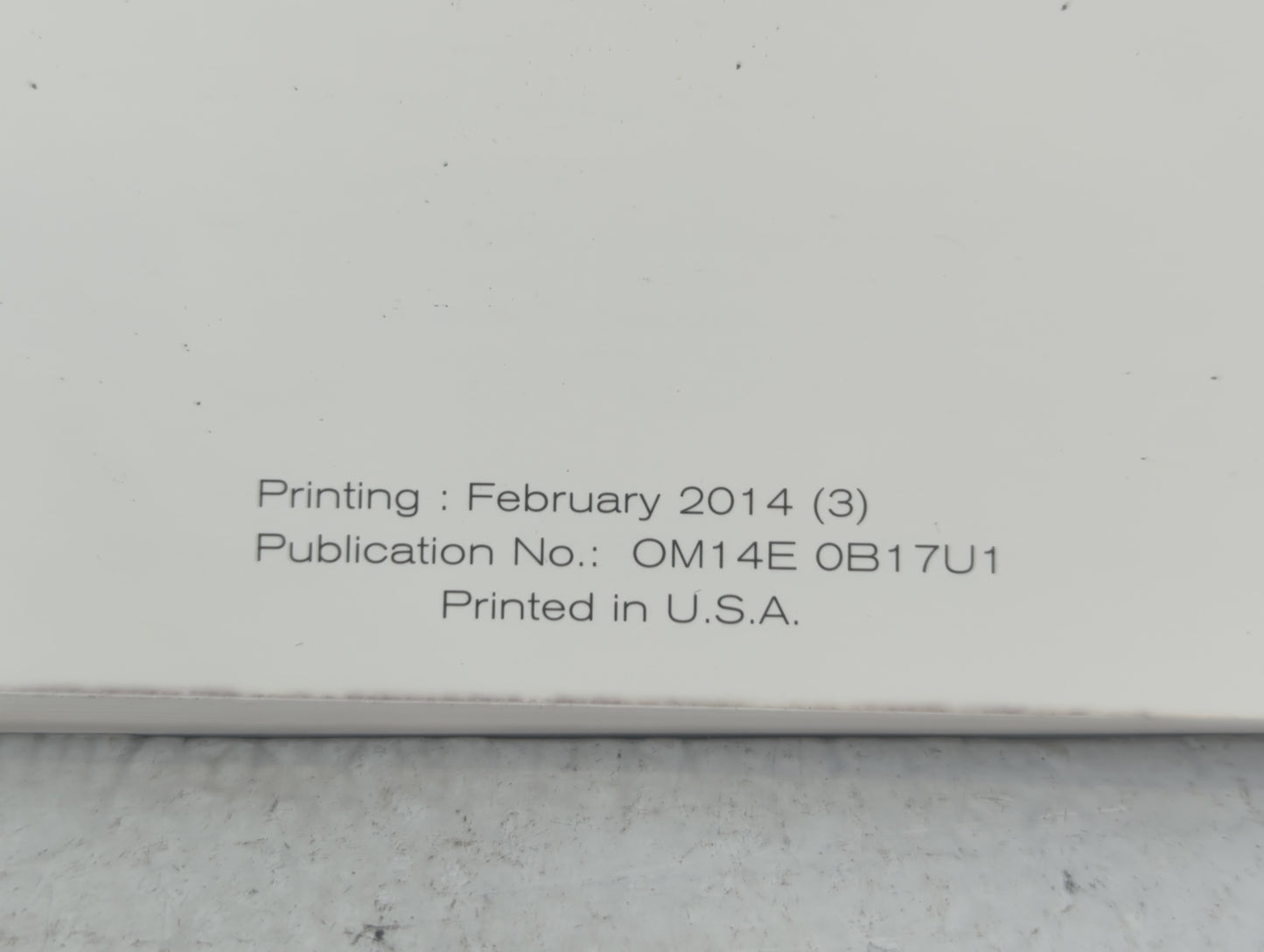 2014 Nissan Sentra Owners Manual Book Guide OEM Used Auto Parts - Oemusedautoparts1.com
