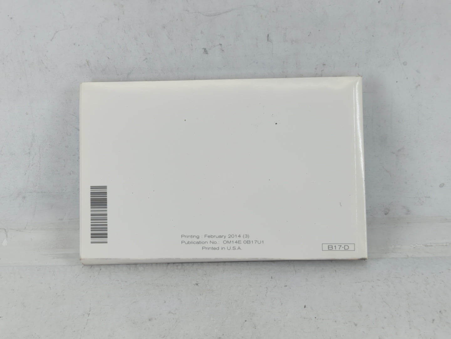 2014 Nissan Sentra Owners Manual Book Guide OEM Used Auto Parts - Oemusedautoparts1.com