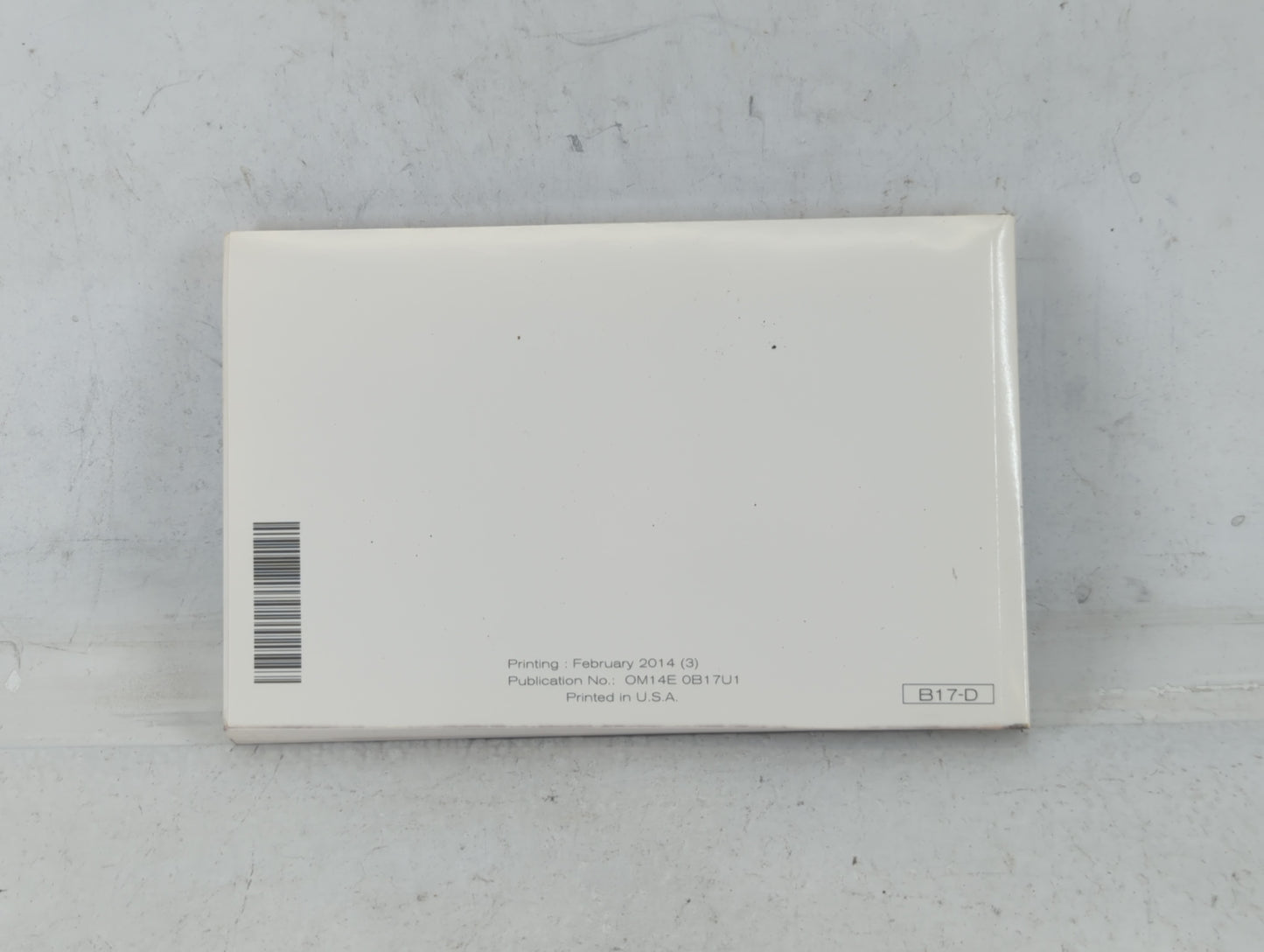 2014 Nissan Sentra Owners Manual Book Guide OEM Used Auto Parts - Oemusedautoparts1.com