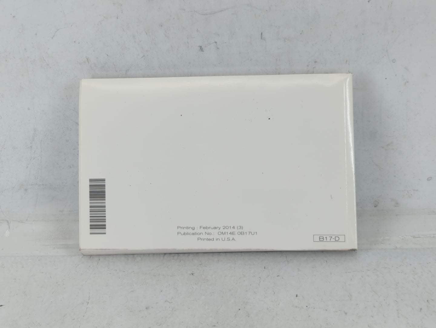 2014 Nissan Sentra Owners Manual Book Guide OEM Used Auto Parts - Oemusedautoparts1.com