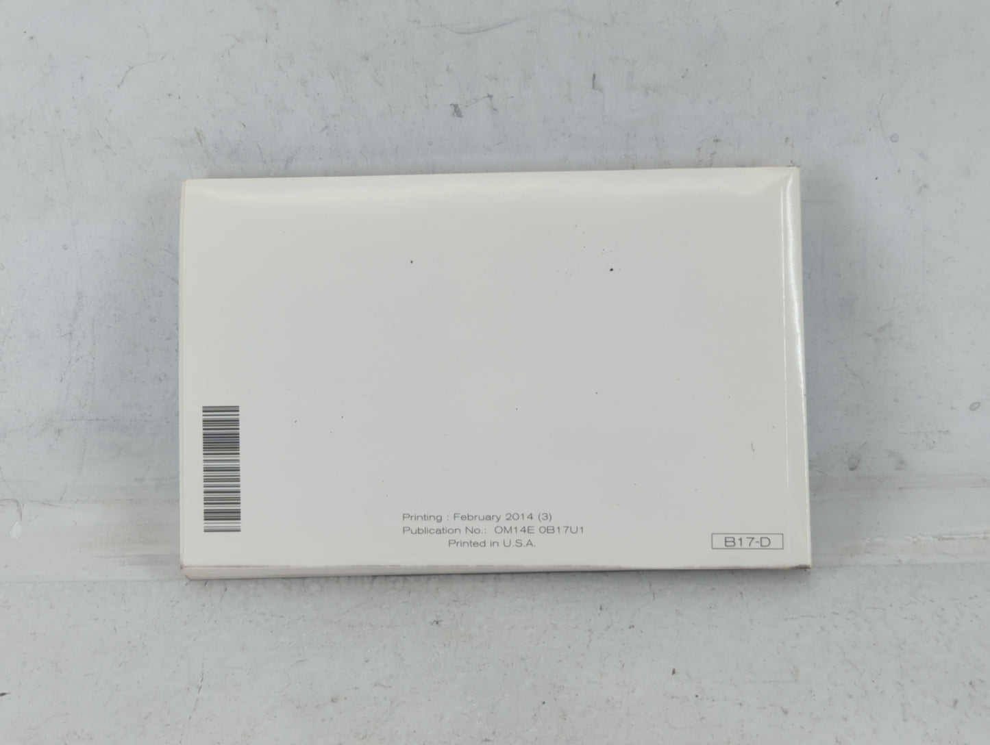 2014 Nissan Sentra Owners Manual Book Guide OEM Used Auto Parts - Oemusedautoparts1.com