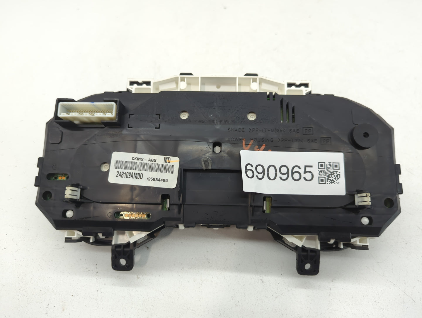 2014-2015 Nissan Sentra Instrument Cluster Speedometer Gauges P/N:248109AM0D CKMX-AGS Fits Fits 2014 2015 OEM Used Auto Part
