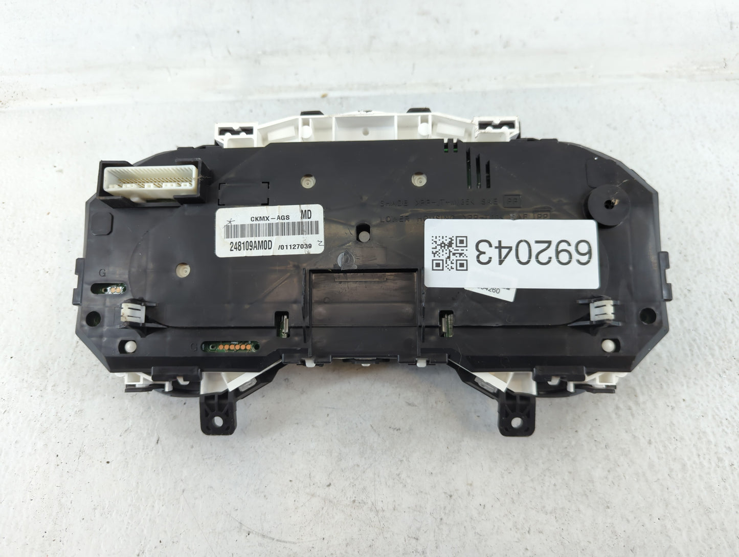 2014-2015 Nissan Sentra Instrument Cluster Speedometer Gauges P/N:248109AM0D CKMX-AGS Fits Fits 2014 2015 OEM Used Auto Part