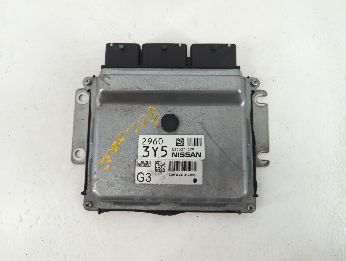 2013-2015 Nissan Sentra PCM Engine Control Computer ECU ECM PCU OEM P/N:2960 3Y5 NEC007-679 Fits Fits 2013 2014 2015 OEM Use