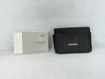 2014 Nissan Sentra Owners Manual Book Guide P/N:OM14E 0B17U1 OEM Used Auto Parts - Oemusedautoparts1.com