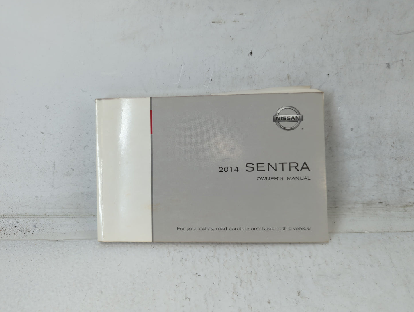 2014 Nissan Sentra Owners Manual Book Guide P/N:OM14E 0B17U1 OEM Used Auto Parts - Oemusedautoparts1.com