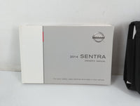 2014 Nissan Sentra Owners Manual Book Guide P/N:OM14E 0B17U1 OEM Used Auto Parts - Oemusedautoparts1.com