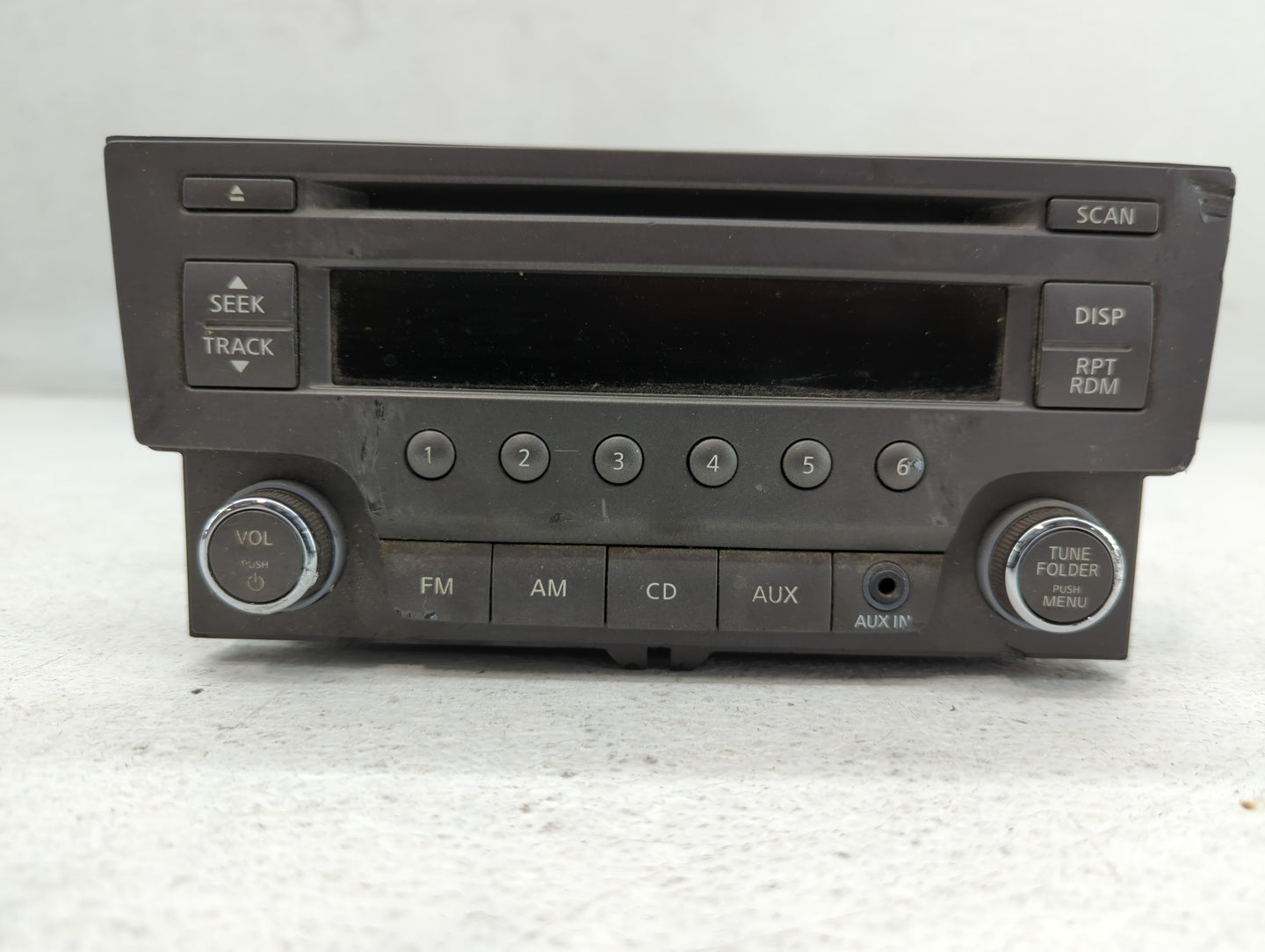 2013-2014 Nissan Sentra Radio AM FM Cd Player Receiver Replacement P/N:28185 3RA2A Fits Fits 2013 2014 OEM Used Auto Parts -
