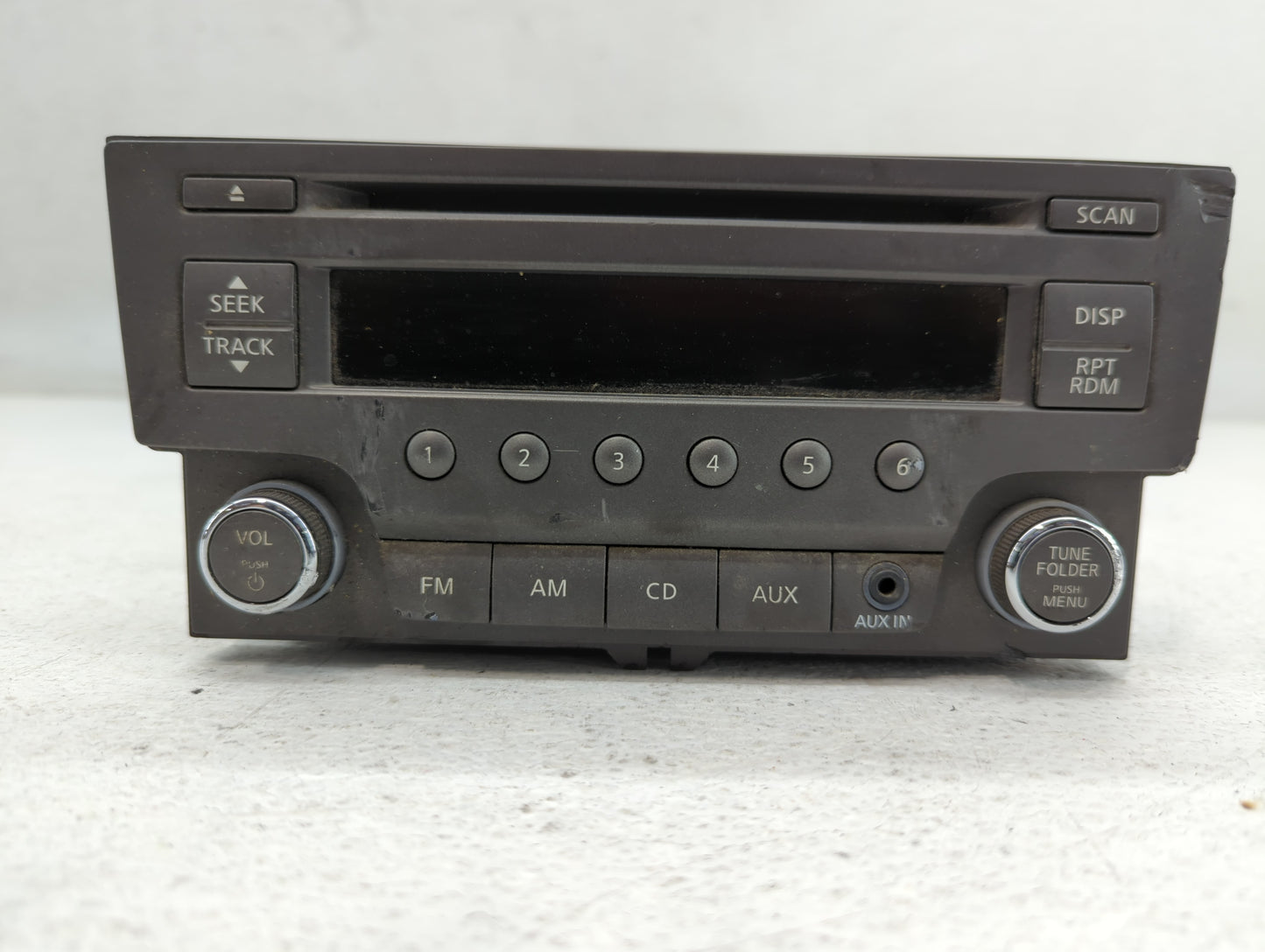 2013-2014 Nissan Sentra Radio AM FM Cd Player Receiver Replacement P/N:28185 3RA2A Fits Fits 2013 2014 OEM Used Auto Parts -
